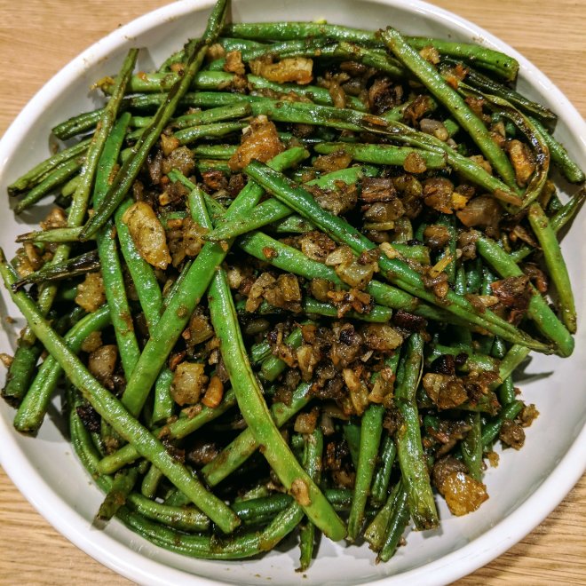 Buttery Roasted Green Beans